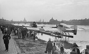 Wasserflugzeug Wasserflugzeugplatz Dresden