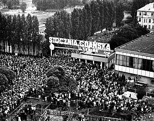 Unruhen in Polen Streik in Polen