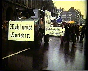 Demo gegen Gorleben-Atommüll-Deponie