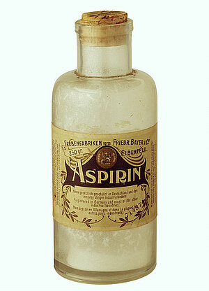 Aspirin - alte Flasche