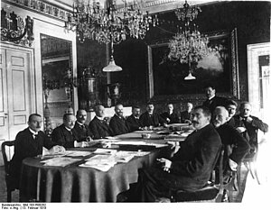 Erste Weimarer Koalition: Kabinett Scheidemann 1919 Weimarer Koalition
