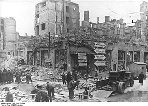Bombenschäden Berlin