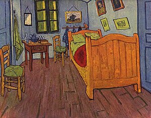 Das Schlafzimmer in Arles van Gogh