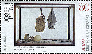 beuys kunst briefmarke lagerplatz