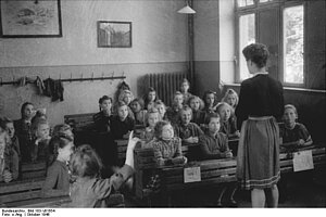 Mädchenklasse Volksschule