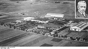 Junker Flugzeug Junkers Werke in Dessau