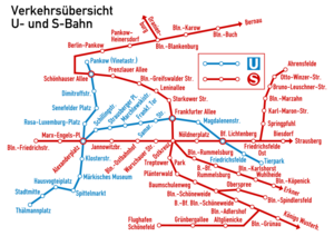 Berlin S-Bahn Plan