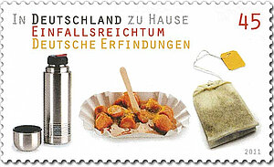 Briefmarke Currywurst