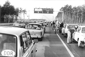 Grenzöffnung DDR 1989 Mauerfall 9. November 1989