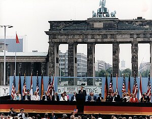 Ronald Reagan in Berlin 1987