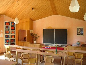 Klassenzimmer einer Walddorfschule