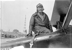 Deutsche Pilotin Thea Rasche 1930