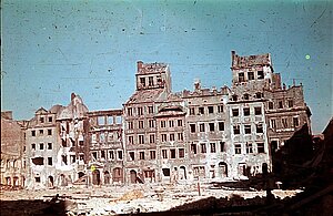 Zerstörung Warschaue - Warschauer Aufstand
