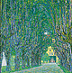 Allee zum Schloss Kammer Gustav Klimt