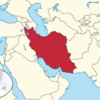 Karte Lage Iran