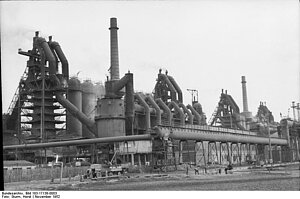 aufbau der schwerindustrie