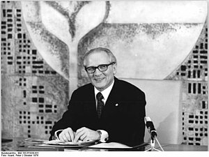 Politiker DDR Honecker