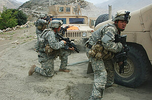 US-Soldaten kämpfen gegen Taliban