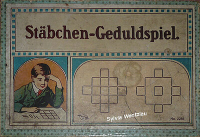 Stäbchen-Geduldspiel