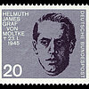 Briefmarke Helmuth james Graf von Moltke