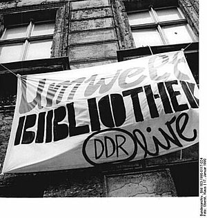 Umweltbibliothek Berlin Was war 1987?