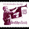 Welttreffen der Hitlerjugend Briefmarke