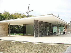 Pavillon moderne Architektur Barcelona Pavillon
