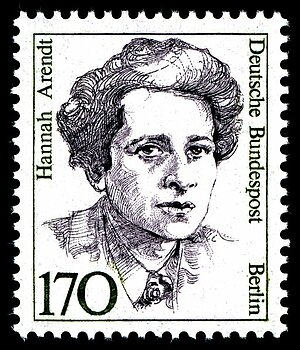 Hannah Arendt Briefmarke