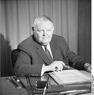 Bundeskanzler Erhard