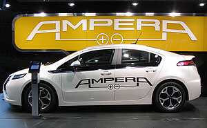 Opel Ampera, ein Plug-in-Hybrid Plug in Hybrid