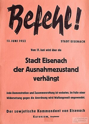Volksaufstand DDR Ausnahmezustand