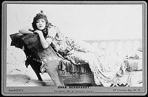 Sarah Bernhardt als Cleopatra 1891