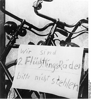 Fahrrad Flüchtling