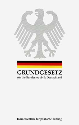 Deckblatt Grundgesetz