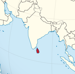 Wo liegt Ceylon