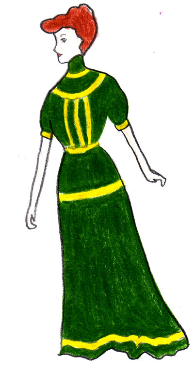 Kleid 1907