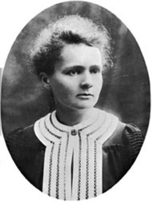 Marie Curie jung