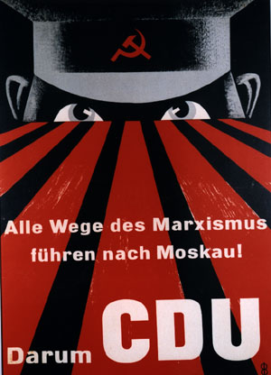 2. Bundestagswahl 1953 - Wahlplakat der CDU